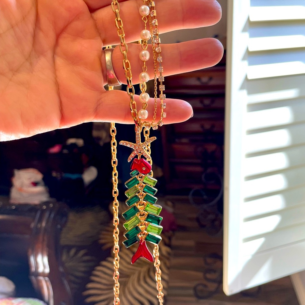 Christmas necklace